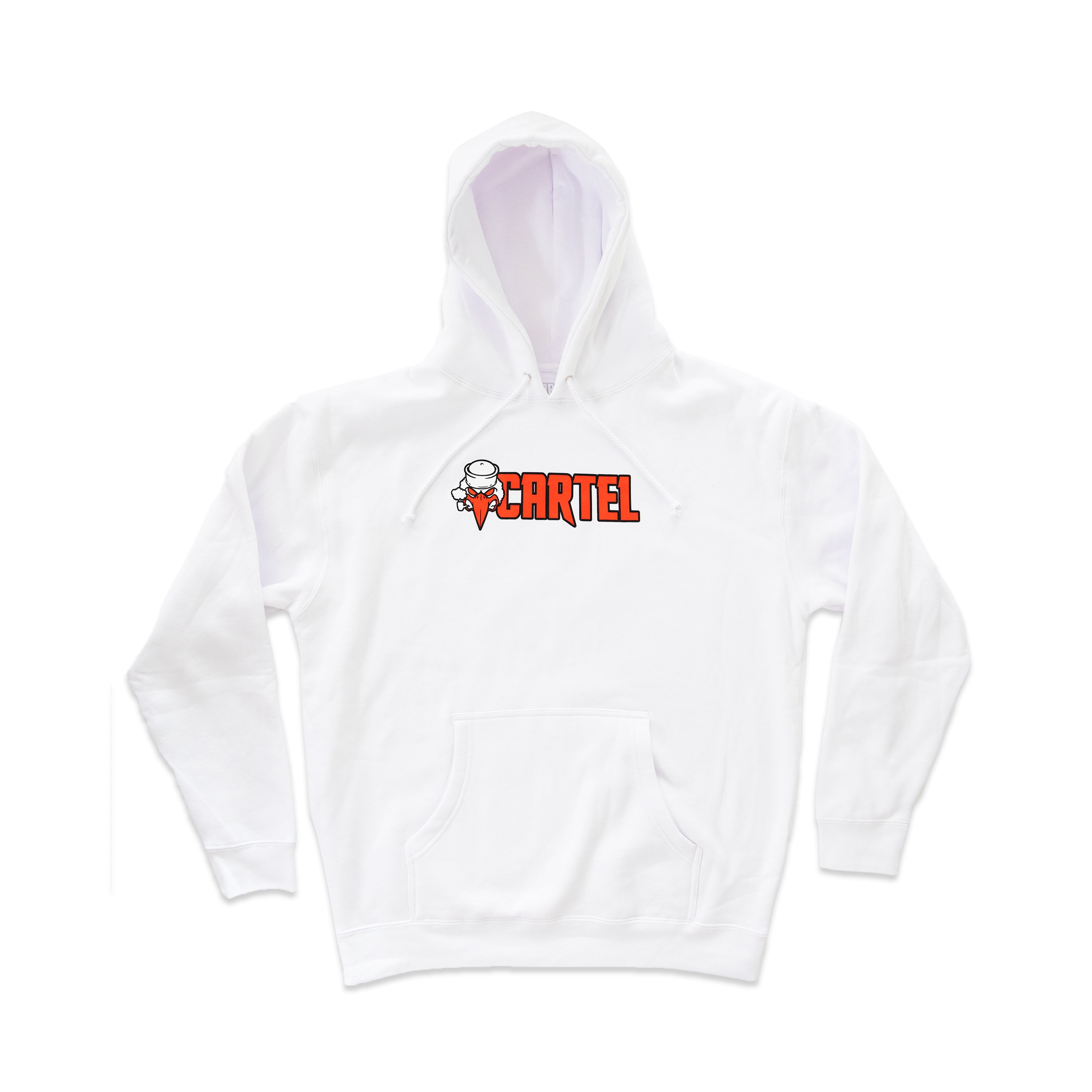 Cartel Alternate White Hoodie – CARTEL